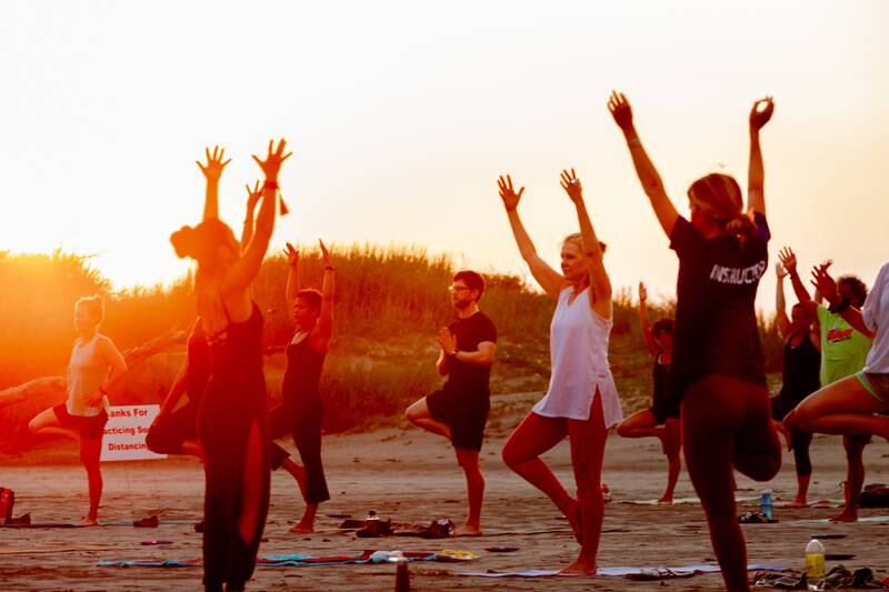 Morning Yogis invited to the Sunrise Yoga program