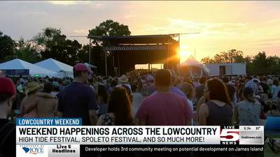 VIDEO: Where to hear live music in the Lowcountry this weekend
