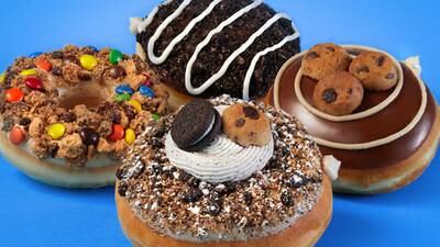 Krispy Kreme’s new Cookie Blast collection explodes with Chips Ahoy! and Oreo cookies