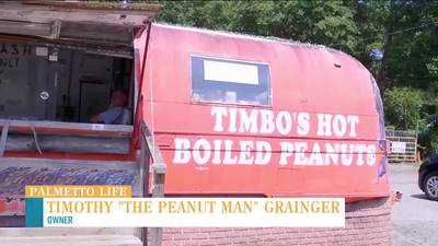 VIDEO: Timbo's Boiled Peanuts marking more than 30 years selling Southern tradition